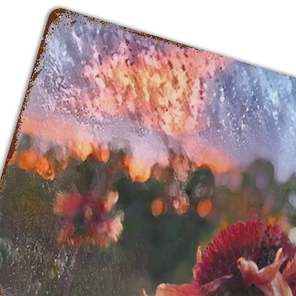 Design Rusty Metal Sign(Horizontal) 11.8"×15.7"