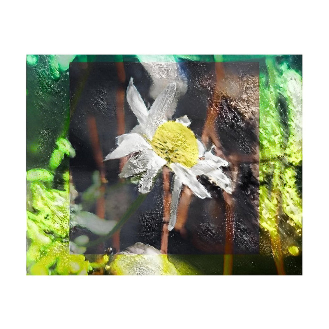 Design Diamond Painting 20"×16"(Horizontal) Daisy in Spearfish Canyon II