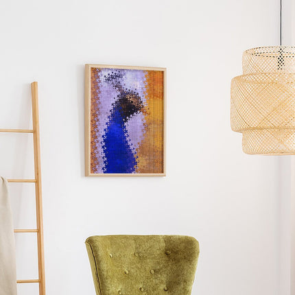 Design Diamond Painting 16"×20"(Vertical) Peacock
