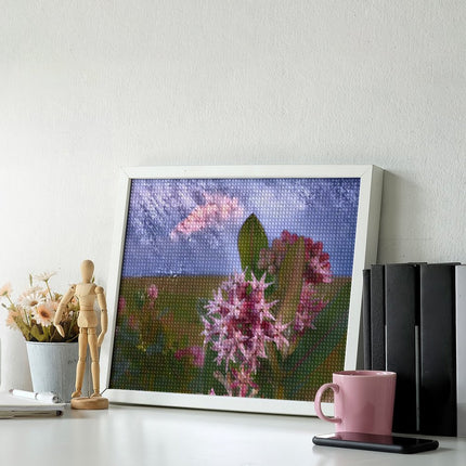 Design Diamond Painting 20"×16"(Horizontal) Milkweed