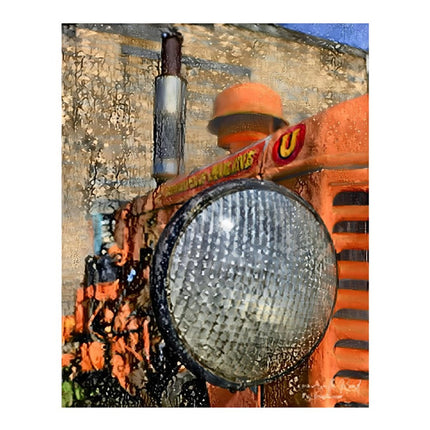 Design Diamond Painting 16"×20"(Vertical) Old Tractor