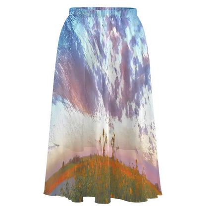 Design Double-Layer Chiffon Skirt (NZ062)