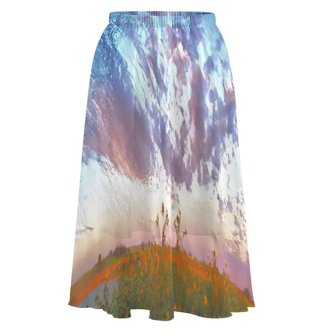 Design Double-Layer Chiffon Skirt (NZ062)