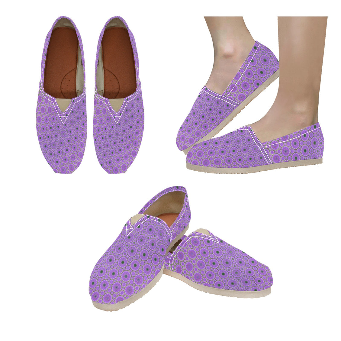 Canvas Espadrilles Dames Rocket Purple