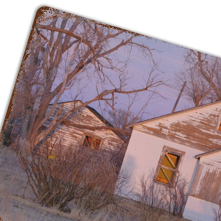 Design Rusty Metal Sign(Horizontal) 11.8"×15.7"