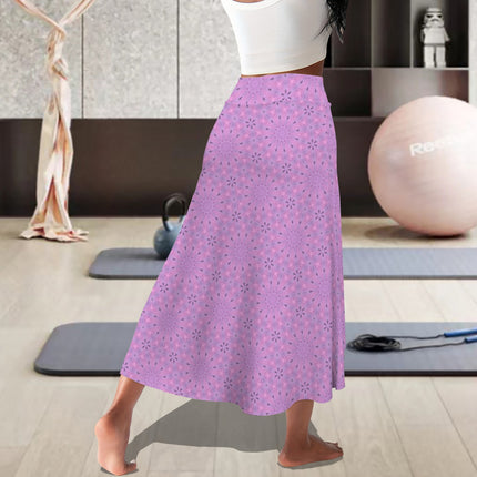 Skort Purple Wildflowers