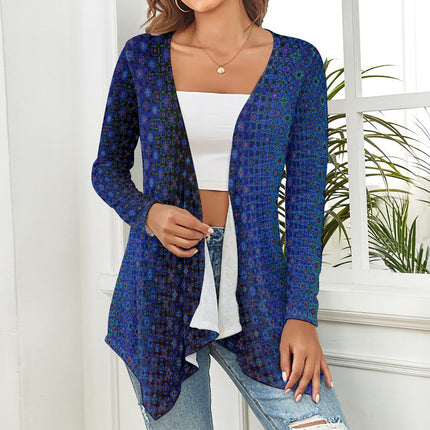 Knitted Cardigan City Lights Blue