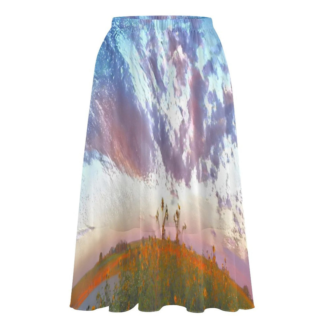 Design Double-Layer Chiffon Skirt (NZ062)