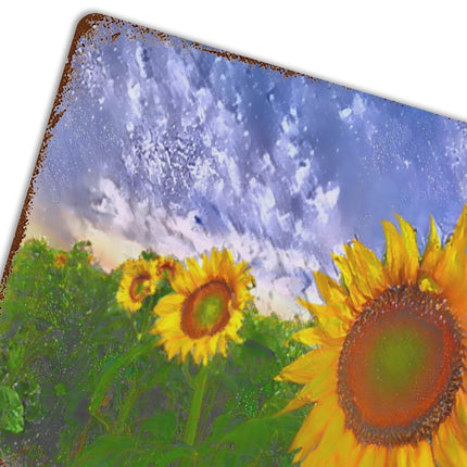 Design Rusty Metal Sign(Horizontal) 11.8"×15.7"