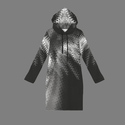 Hoodie Dress Black Angus