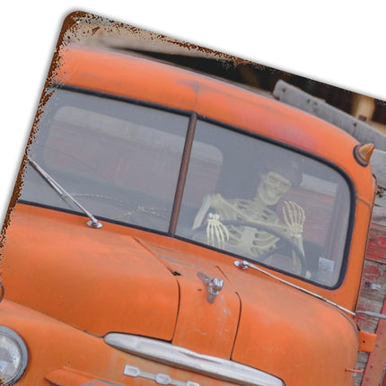 Design Rusty Metal Sign(Horizontal) 11.8"×15.7"