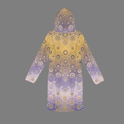 Hoodie Dress Lavendar and Gold Ombre