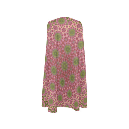Tank Dress Cactus in Bloom Pink and Sage