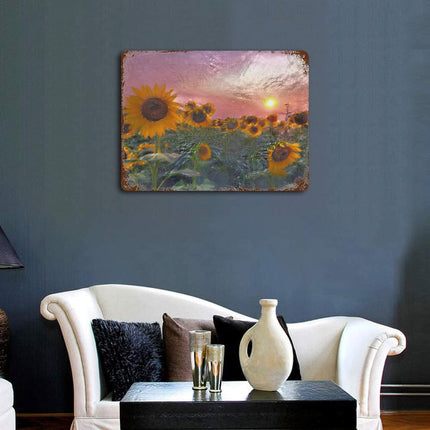 Design Rusty Metal Sign(Horizontal) 11.8"×15.7"