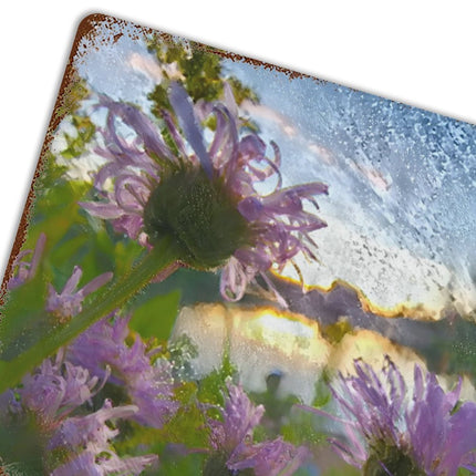 Design Rusty Metal Sign(Horizontal) 11.8"×15.7"