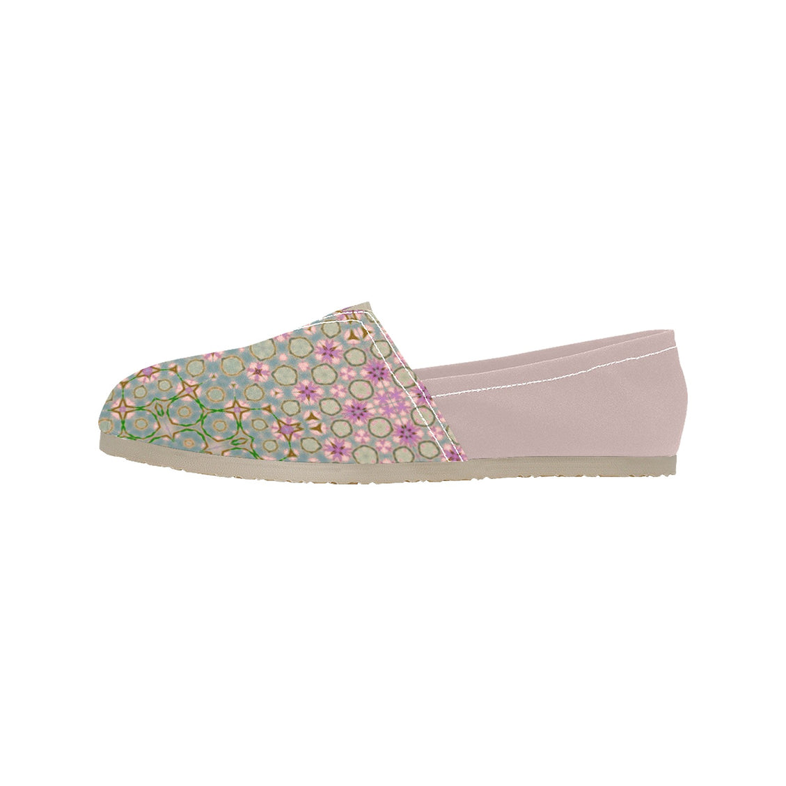 Espadrilles Canvas Pink Wildflowers
