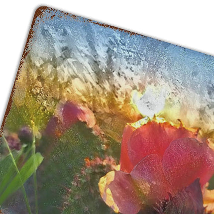 Design Rusty Metal Sign(Horizontal) 11.8"×15.7"
