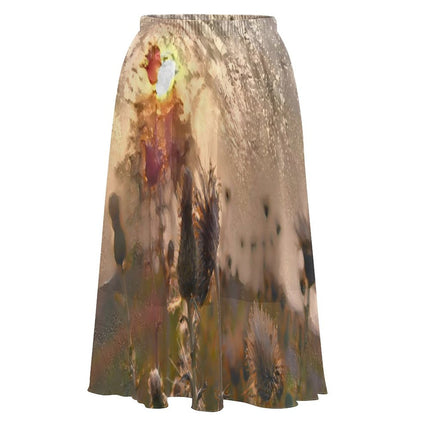 Design Double-Layer Chiffon Skirt (NZ062)