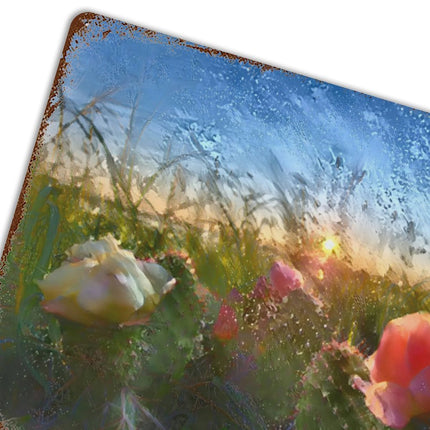 Design Rusty Metal Sign(Horizontal) 11.8"×15.7"