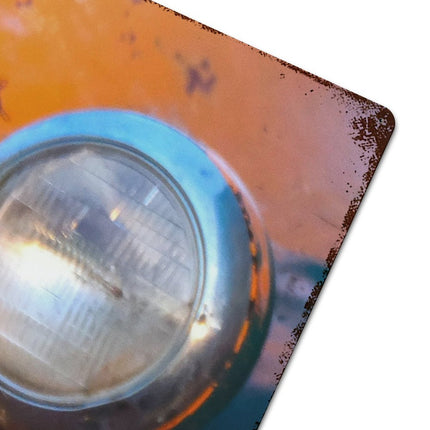 Design Rusty Metal Sign (Vertical) 15.7‘’×11.8‘’