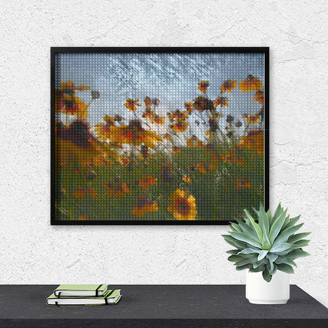 Design Diamond Painting 20"×16"(Horizontal) Coreopsis