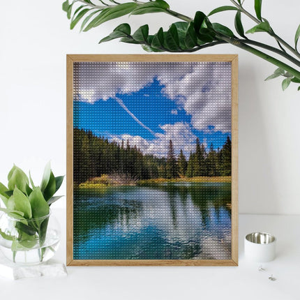 Design Diamond Painting 16"×20"(Vertical) Wyoming