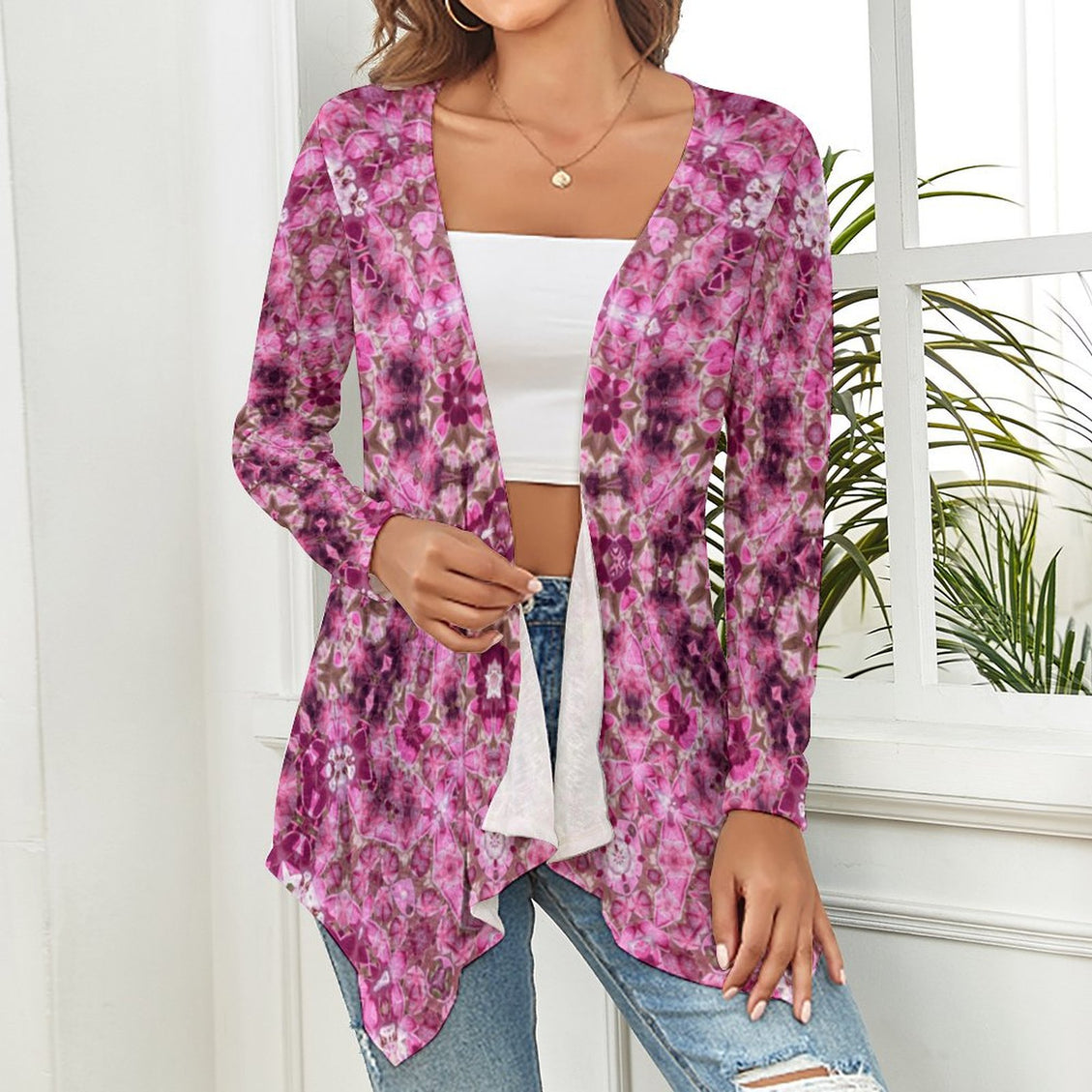 Knitted Cardigan MIlkweed Pink