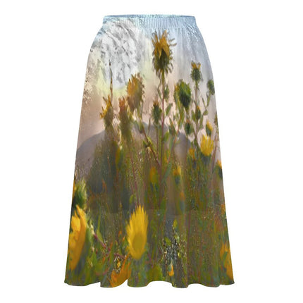 Design Double-Layer Chiffon Skirt (NZ062)