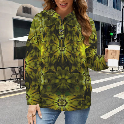 Hooded Pullover Forest Spearfish Canyon Green