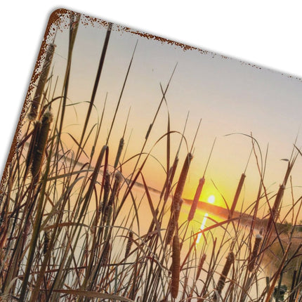 Design Rusty Metal Sign(Horizontal) 11.8"×15.7"