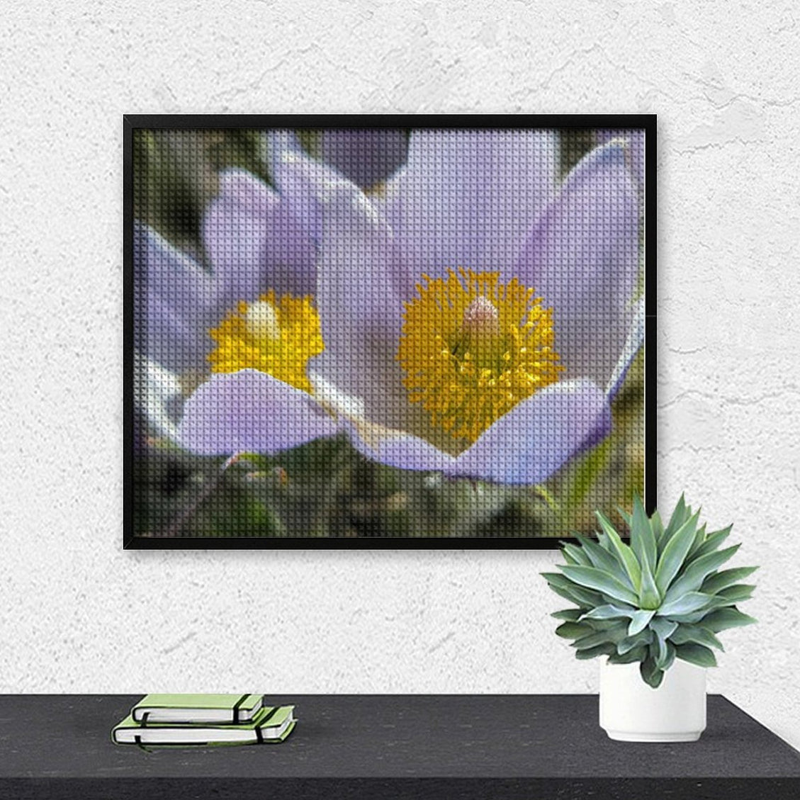 Design Diamond Painting 20"×16"(Horizontal) Pasque