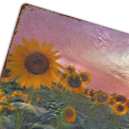 Design Rusty Metal Sign(Horizontal) 11.8"×15.7"