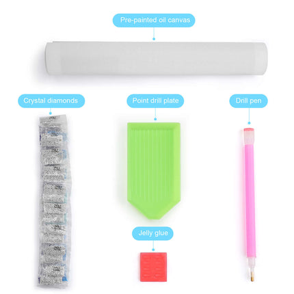 Design Diamond Painting 16"×20"(Vertical) Autumn in a Culvert