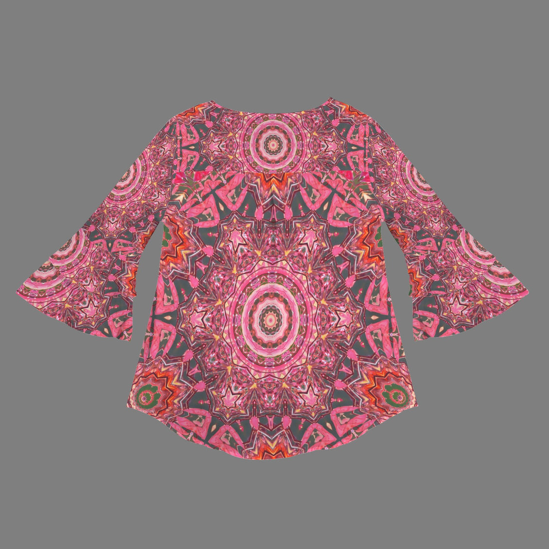 Layered Flare Sleeve Blouse Carnival