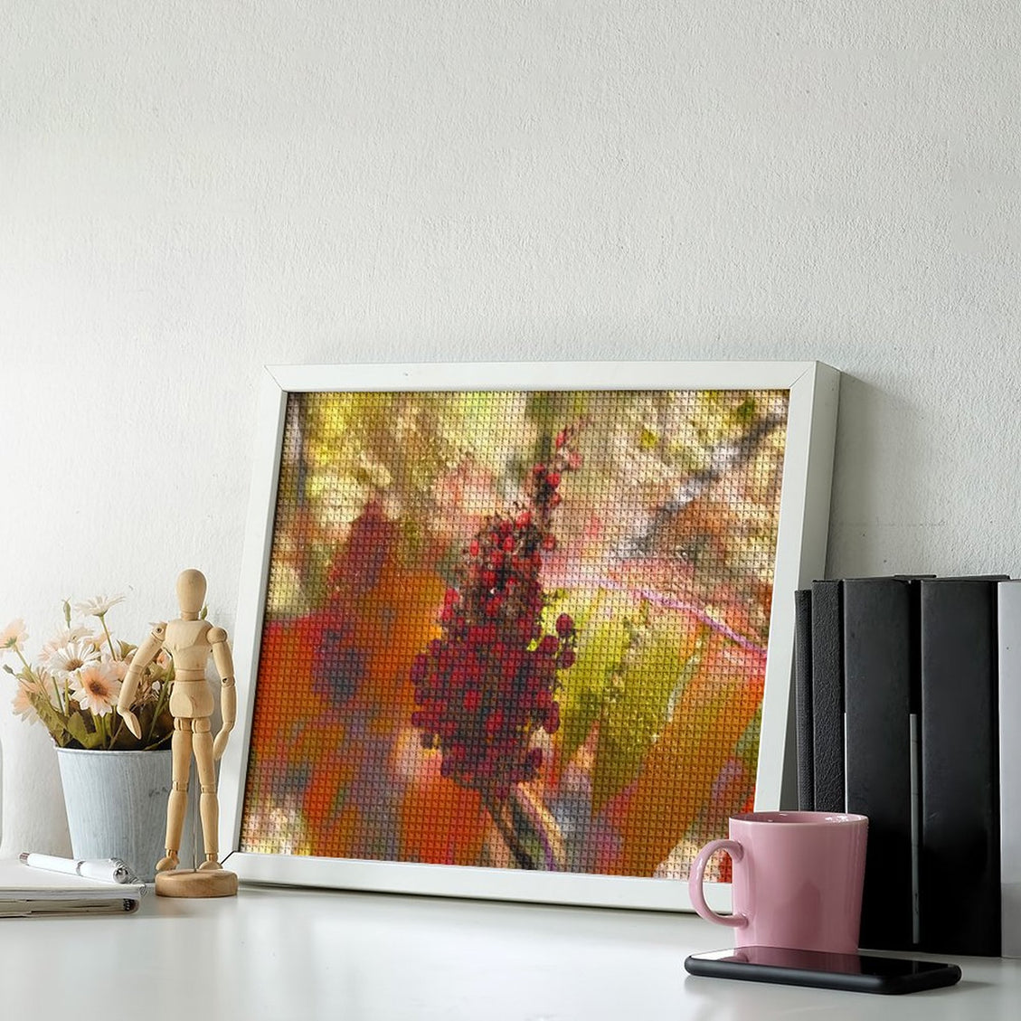 Design Diamond Painting 20"×16"(Horizontal) Sumac in Spearfish Canyon