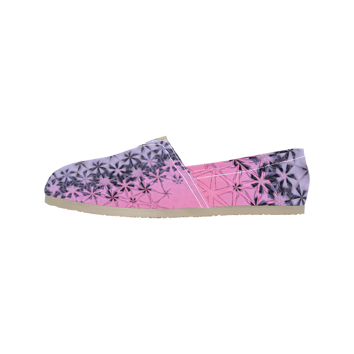 Espadrilles Canvas Summerville Sunset Pink and Lavendar