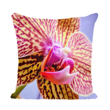 将图片加载到图库查看器，Orchids Sequin Cushion Cover
