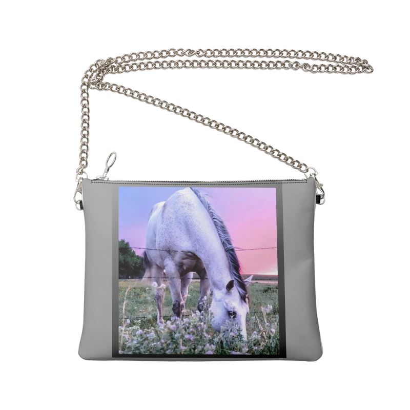 Horse at Sunset Crossbody Bag