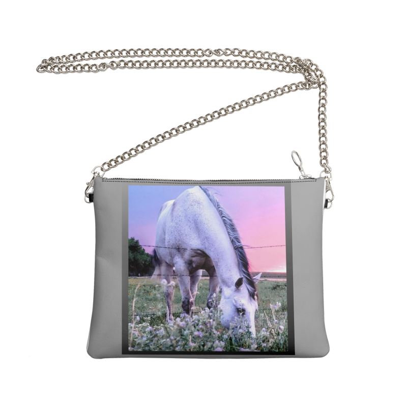 Horse at Sunset Crossbody Bag