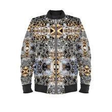 Load image into Gallery viewer, Shimmering Feathers Mens Bomber Jacket
