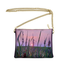 Load image into Gallery viewer, Dragonfly Sunset Crossbody Handbag
