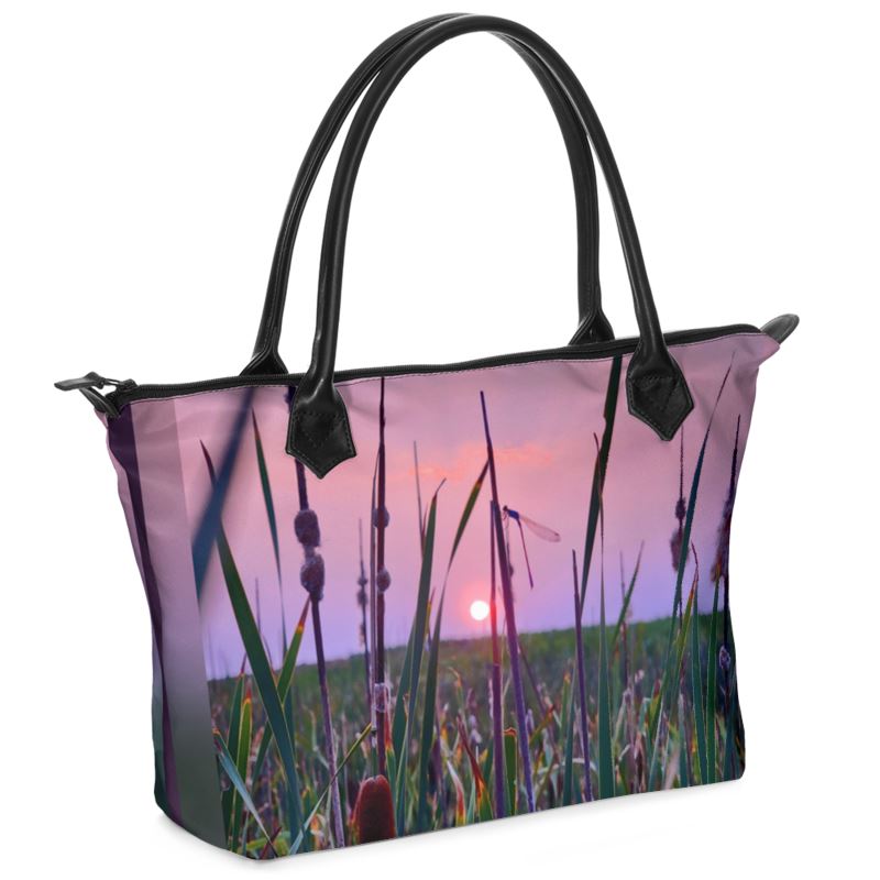 Dragonfly Sunset Handbag