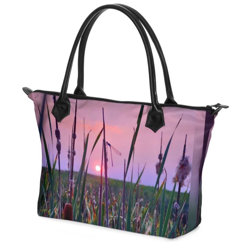 Dragonfly Sunset Handbag