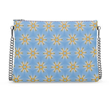Charger l&#39;image dans la galerie, Daisy Geometric Crossbody Bag With Chain
