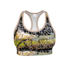 Load image into Gallery viewer, Cracked. Broken. Beautiful. Sports Bra

