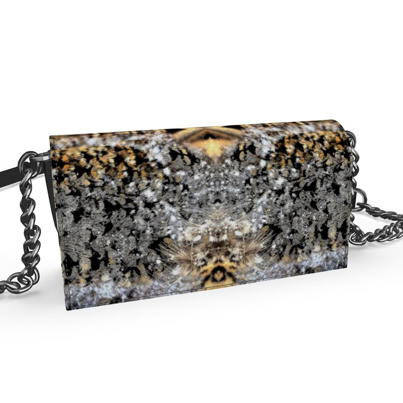 Shimmering Feathers Evening Bag