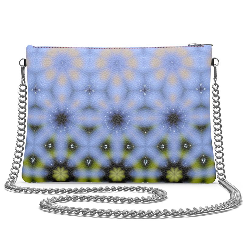 Crossbody Bag Blue Floral
