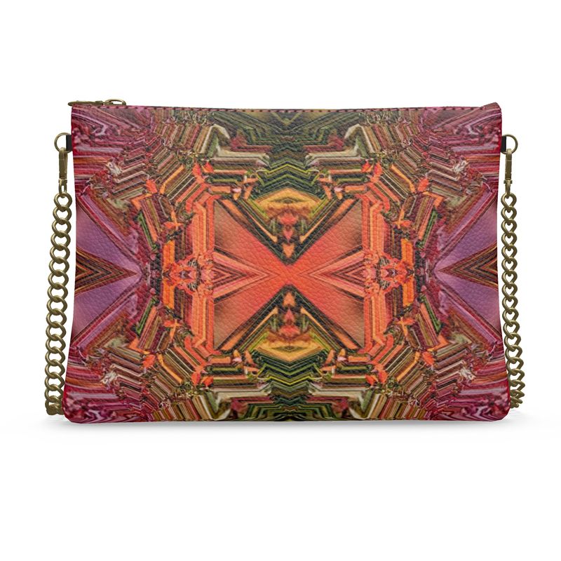 Crossbody Bag With Chain Autumn in Wyoming