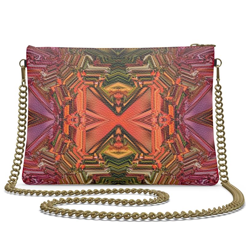 Crossbody Bag With Chain Autumn in Wyoming