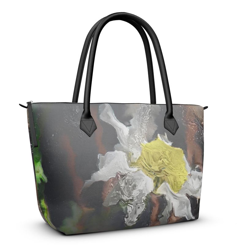 Zip Top Handbag Daisy